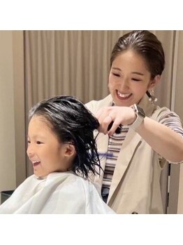 リヴゴーシュ(rive gauche)の写真/大切なお子様だからこそママとも相談しながら進める【キッズカット】子どもが飽きる前に仕上げれます◎