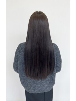 アイル(I'LL)の写真/≪髪を労わりながらストレート≫髪の細部まで髪質改善ケアで、自然なまっすぐが手に入る◎
