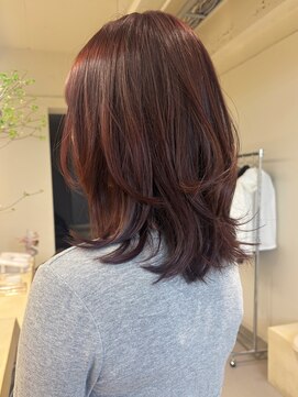 アーバン(URBAN.) 【ボブから伸ばし中の方にも◎ミディアムレイヤー】KANAKO