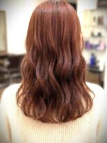 ヘアープレイスネクスト(hair place next) 透明感カラー×ゆるふわカールの大人フェミニンウェーブ
