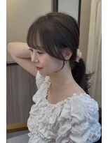 エスドットブルーム 梅田店(S.BROOM) 【梅田】顔周りレイヤー×透明感カラーで叶える大人可愛い♪