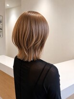ビーアップヘアー(be:up hair)&nbsp;小顔見えハイトーンくびれボブ