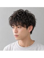 メンズチャチャブランアミー(MEN's chachaBlanc Amie)&nbsp;ソフトスパイラル×無造作ショート