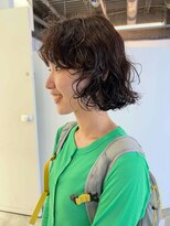 ナヌーク シブヤ(nanuk shibuya)&nbsp;ボブパーマニュアンスパーマドライパーマスパイラルパーマくせ毛