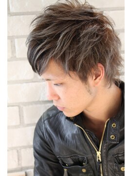 ヘアーグランデシーク(Hair Grande Seeek) Ｓｅｅｅｋ　Ｓｔｙｌｅ　シルバーグラデーションブラック