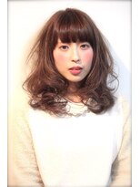 アオゾラヘアー 本店(AOZORA HAIR)&nbsp;無造作ミディカール☆