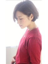 アリュウル 表参道 青山(Allure)&nbsp;【Allure】モーブカラー×ボブ MIZUKOSHI