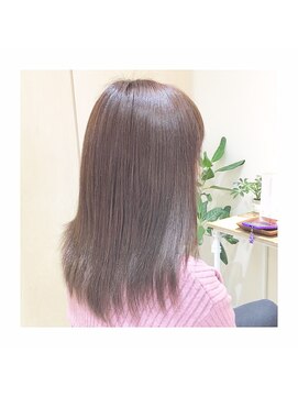 ナノハナ 鹿沼で唯一本格ヘッドスパが出来る美容室　サラサラストレート