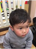 ツーブロックキッズ