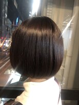 ヘアーアンドメイク ルシア 梅田茶屋町店(hair and make lucia) ダークブラウン
