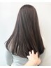 艶＆透明感たっぷりのヘアカラー（白髪染めOK）マイクロバブル付き