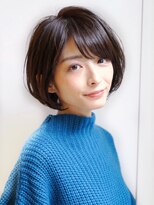 ロンドプランタン 恵比寿(Lond Printemps)&nbsp;【lond printemps水野】耳かけマニッシュショートボブ