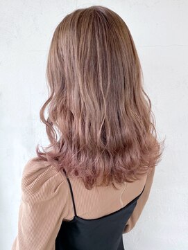 アイティー バイ アルバム 浦和店(IT by ALBUM) ピンクベージュ_オリーブカラーハイライトカラー_ba308421