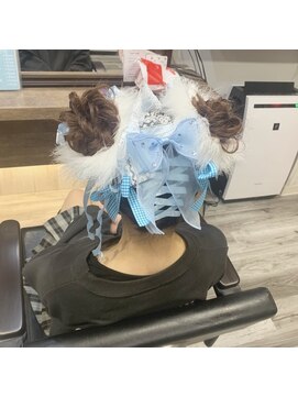 ヘアセット アリエス 新宿駅前店(aries) ツインおだんご