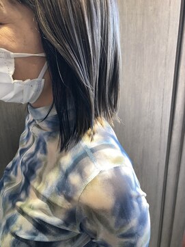 ボスコ 下北沢店(bosco) インナーカラー×インディゴブルー【gocci】