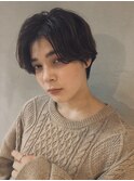 大人可愛いシャープブランジュ小顔ハンサムショート