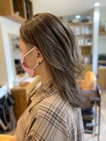 ヘアーホームイロ(Hair Home IRO)&nbsp;ウルフレイヤー×ツーブロ