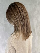 アイティー バイ アルバム 中野店(IT by ALBUM) グラデーションカラー_アースカラーくびれヘア_ba378042