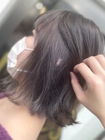 ラビス 浦和(Lovis)&nbsp;デザインカラー/レイヤーカット/ウェットヘア/夏のヘアアレンジ