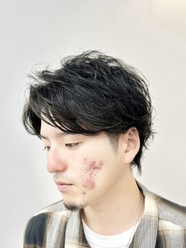 リバティシェアバーバー 銀座(LIBERTY SHARE BARBER) コンマヘアウルフ