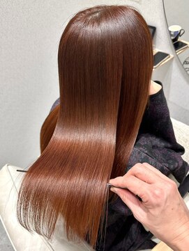 ジーナ セントラル銀座(Zina) べージュ＊髪質改善＊ナチュラルストレート【ZinaCENTRAL】