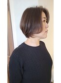 【BelleCoffret】40代50代60代 若見えショートボブ 小顔ヘア