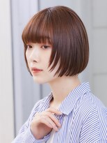 ミチオ ノザワ ヘアサロン ギンザ(Michio Nozawa HAIR SALON Ginza) 顔周りレイヤーボブ☆ぷつっとラインでモードテイスト！