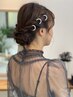 《ヘアーセット》時間外OK。お問い合わせください