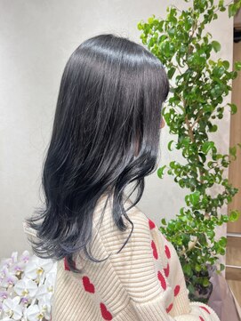 ニカ ボーテ(Nika beaute) 艶感☆ネイビーブルーカラー