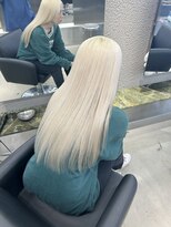 ペレ 栄店(PELE)&nbsp;切りっぱなしボブ/エアリーロング/美髪/ピンクブラウン/栄