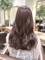 ローネス ギンザ(LONESS ginza) ピンクブラウン/艶髪/ブリーチなしカラー/ラベンダー/髪質改善