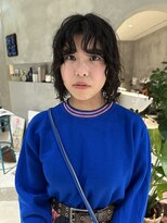 ハウ 心斎橋(how)&nbsp;ミディアムくびレイヤー小顔カット艶髪姫カット20代30代40代