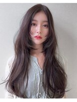 コア 表参道(COA)&nbsp;レイヤーカット/ウエットヘア/オリーブベージュ/表参道/表参道駅