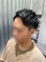 リバティシェアバーバー 銀座2nd(LIBERTY SHARE BARBER)&nbsp;ツーブロアップバング