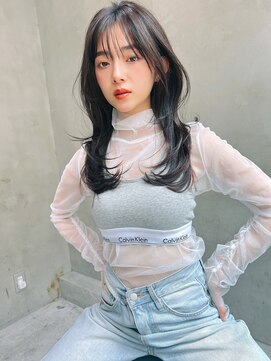 エース (ACE) ACE 横浜　レイヤーロング×大人ダークグレー