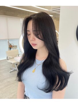 アイシー 表参道(ICY) 艶々グレージュカラー＊レイヤーカット【木南育】