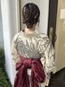 【木村限定】浴衣着付け＋ヘアセット