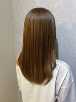 ウィスプ 赤羽店(wisp)&nbsp;大人のうるおい美髪 髪質改善Trと秋カラー ミルクティアッシュ3