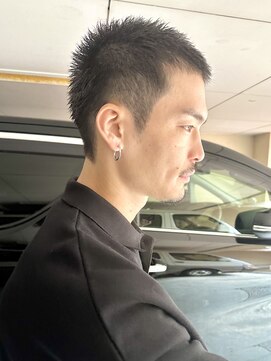 ファイブシーン アオヤマ(5SCENE AOYAMA) ベリショスパイキーショートべリーショートアップバングメンズ