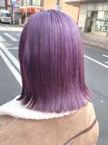 テトラ バイ ネオリーブ 横浜西口店(tetra by neolive)&nbsp;濃いめラベンダーカラー＊*【横浜/横浜駅】