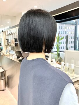 ロンドシエル 横浜(Lond ciel) 切りっぱなしボブ×ネビージュ【横浜】