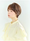 丸みふんわり小顔ヘア