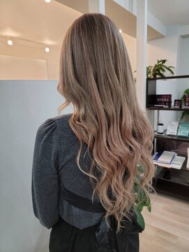 グランディールヘアデザイン(grandir hairdesign) プルエクステ/ハイトーン/千葉