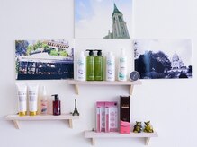 髪と頭皮にやさしい厳選した商材を多数取扱しております。