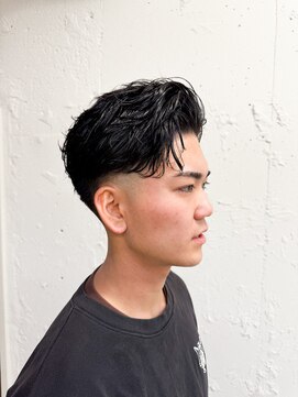 ヘアサロン エフ 渋谷(F) #メンズカット#メンズショート#フェザーショート#フェード