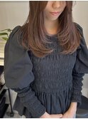 顔周りレイヤーカット　REI
