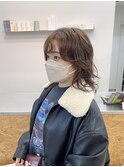 抜け感ウェーブパーマ