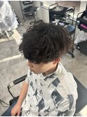 カール大きめシャドウパーマ