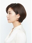 【30代40代50代】耳掛けショートボブ