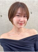 クールショート/顔周りカット/前髪白髪/20代30代40代50代/立川